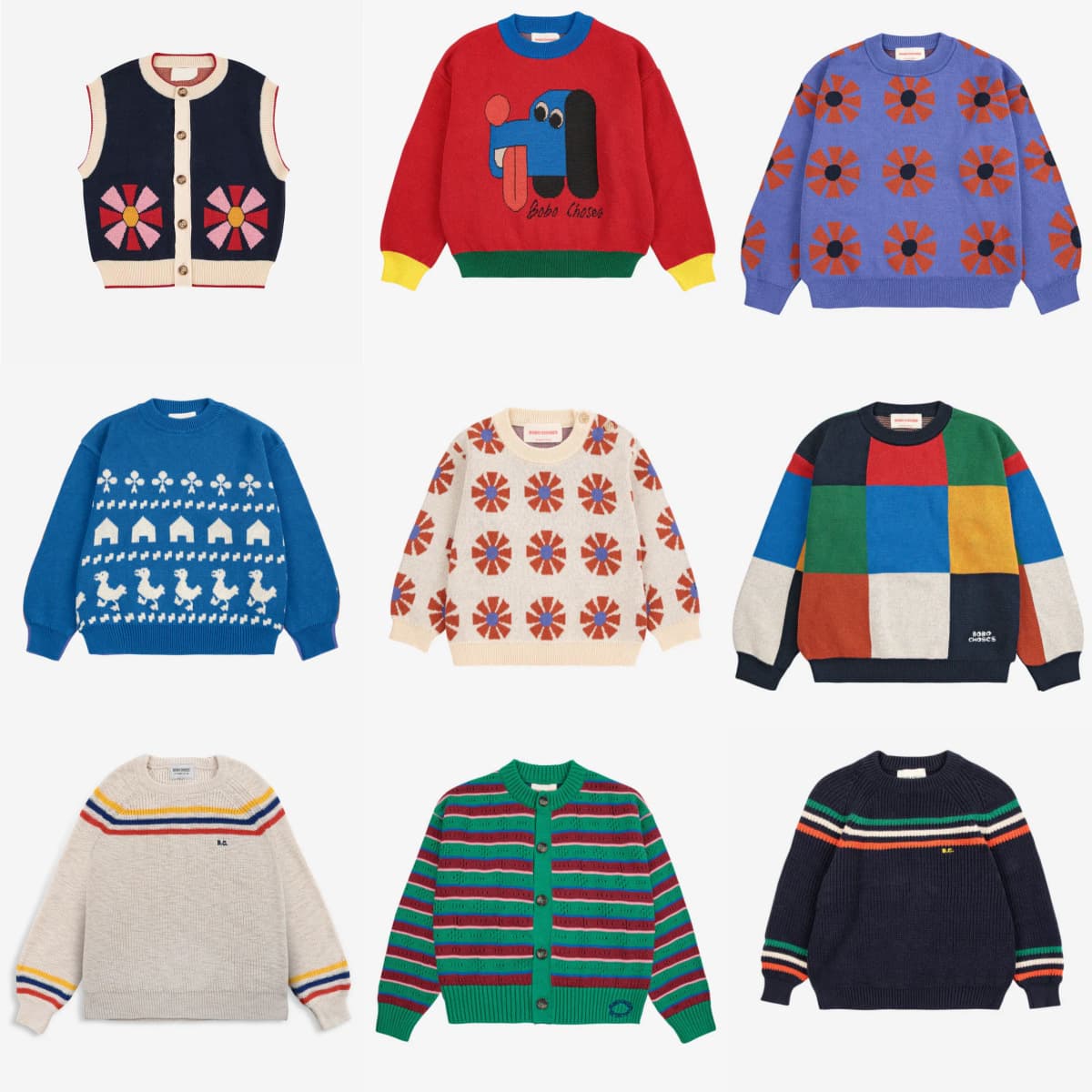Children's autumn brand knitted sweater 1