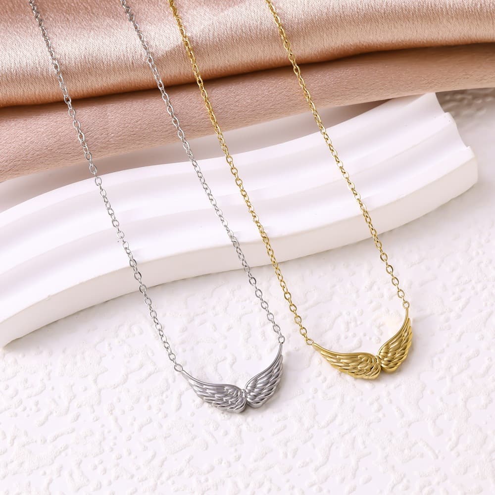 (Wholesale), pendant stainless steel, necklace, jewelry, 18 carat, Birthday gift 1