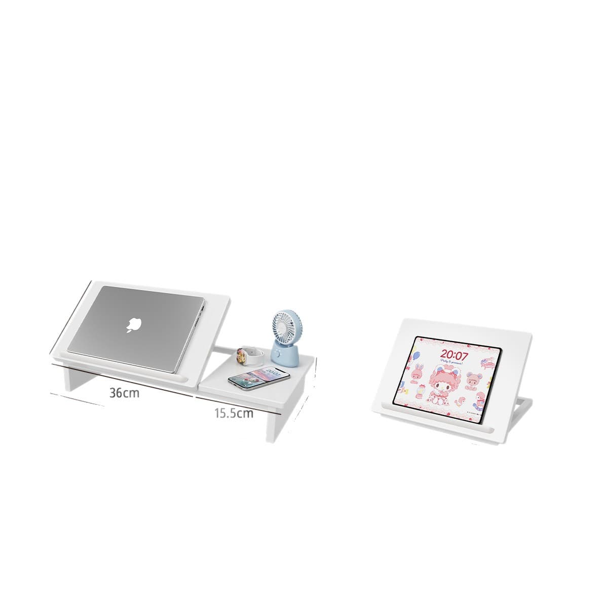 Laptop, tubing, tablet support frame 5