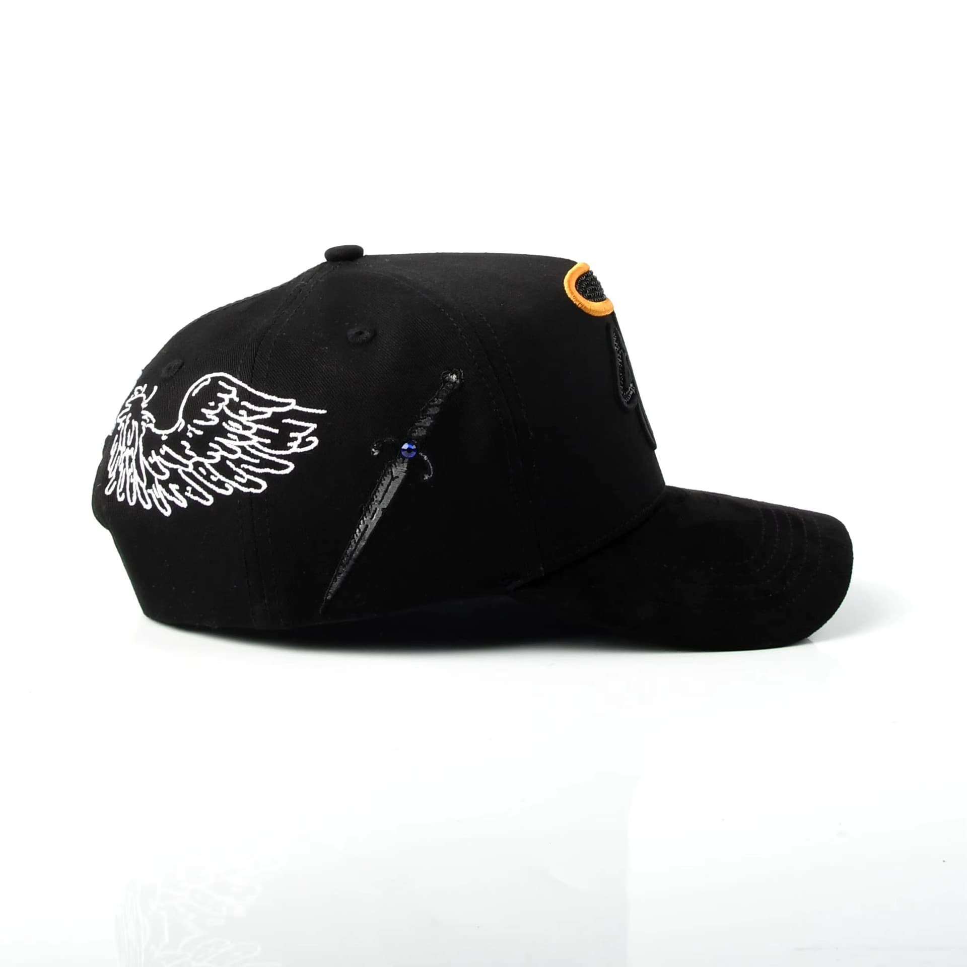 Baseball cap, light panel, men's hat, custom-made, with embroidery 3