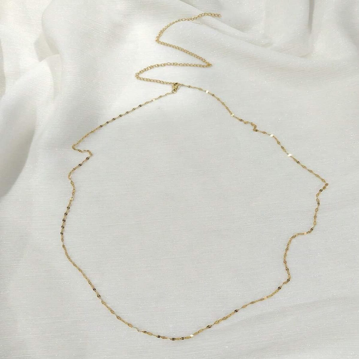 (Cross-border trading), sexy beach golden geometric chain, European style, simple and elegant design 4