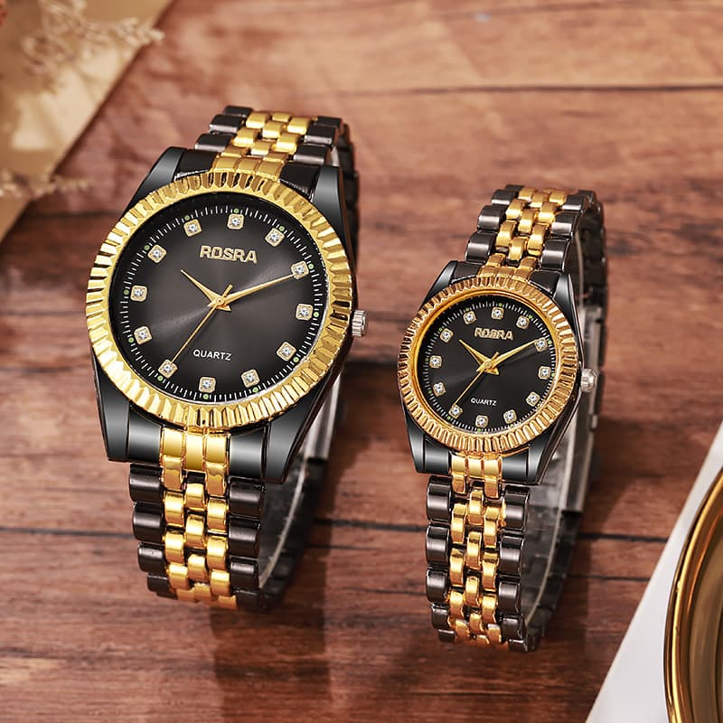(Cross-border trading), swiss watch, quartz fashionable universal set, for beloved 4