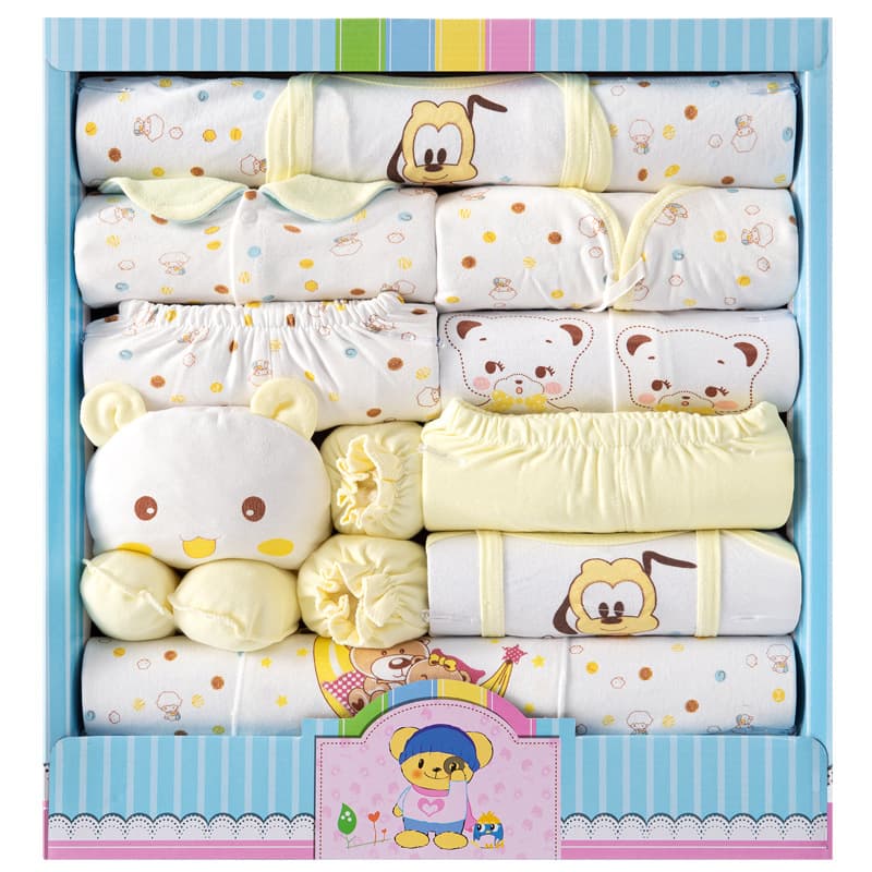 (Cross-border trading), children's gift box, overall, autumn demi-season set, underwear, 18 pieces 2