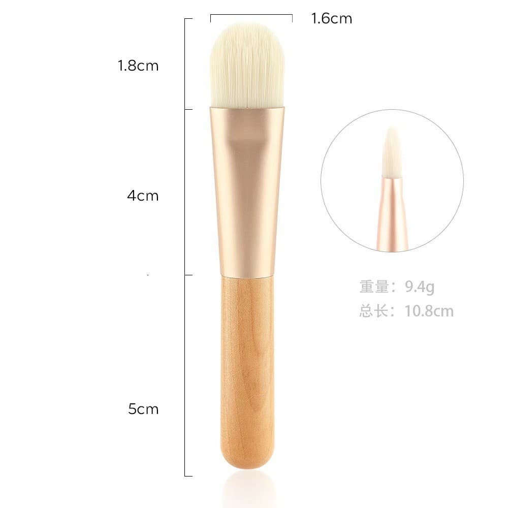 Handheld brush, cosmetic face mask soft-bristled 4