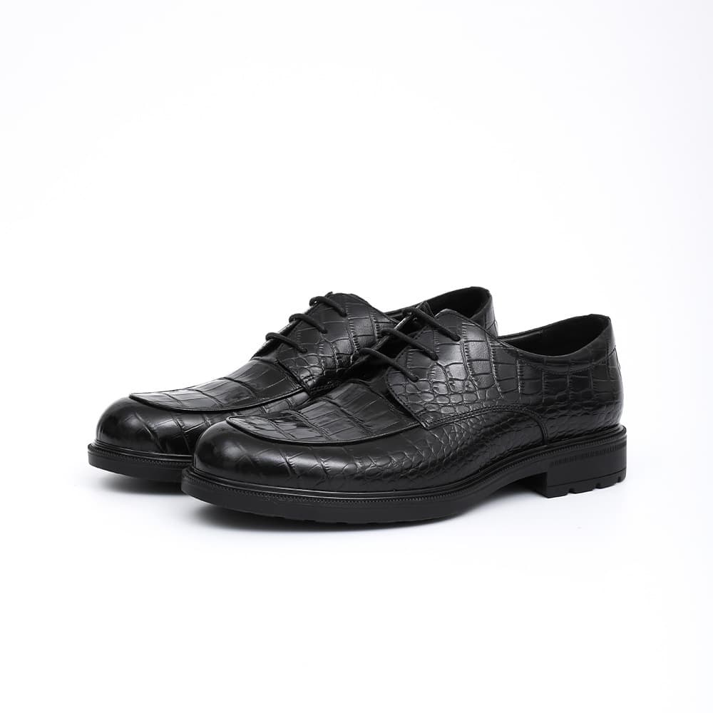 Shoes English style, casual non-slip suit, genuine leather 5