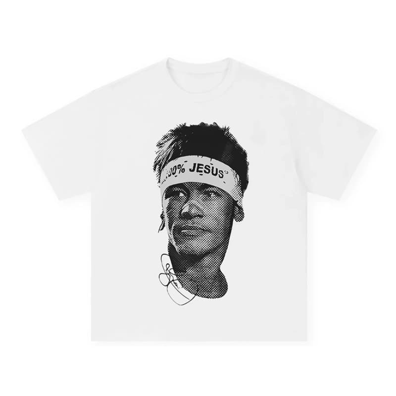 Neymar American Football Star Print Cotton Short-sleeved T-s 2