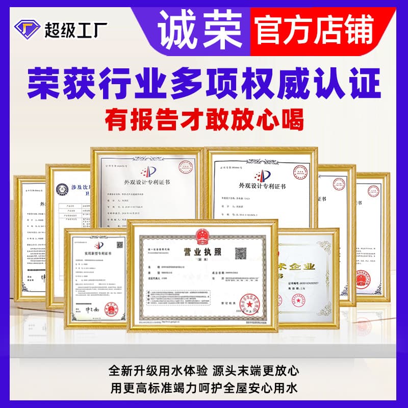 Pipeline water purifier, no disassembly, large flow ultrafiltration water purifier, well water, tap water, stainless steel filter, well water purification 4