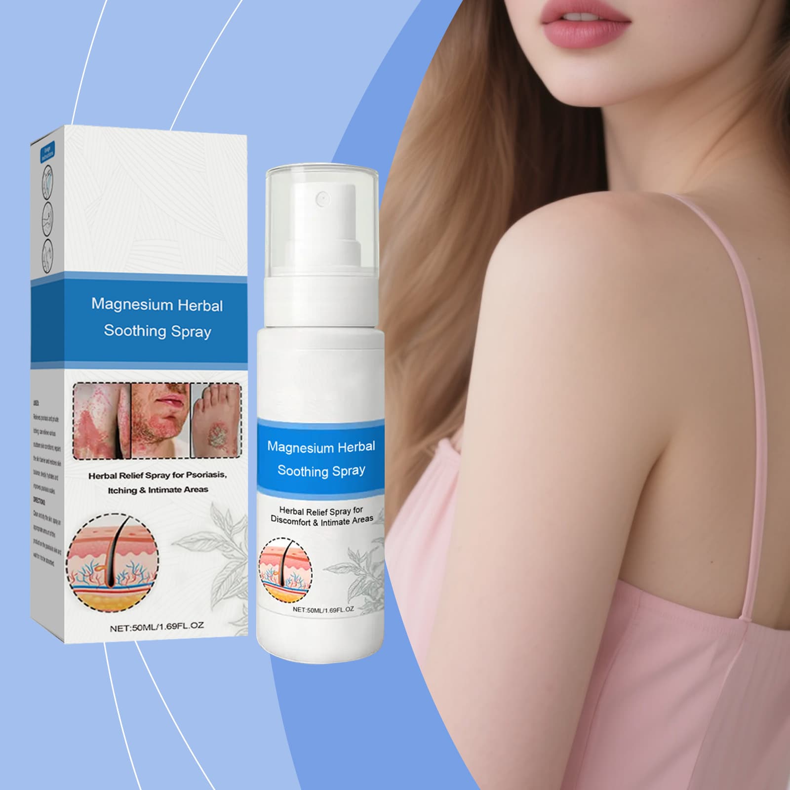 Herbal medical spray, soft nutritious aerosol full body, for every day 1