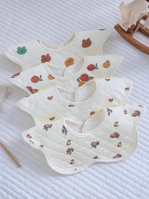 Waterproof children's gauze cotton eating bib for mother and baby for new born 1