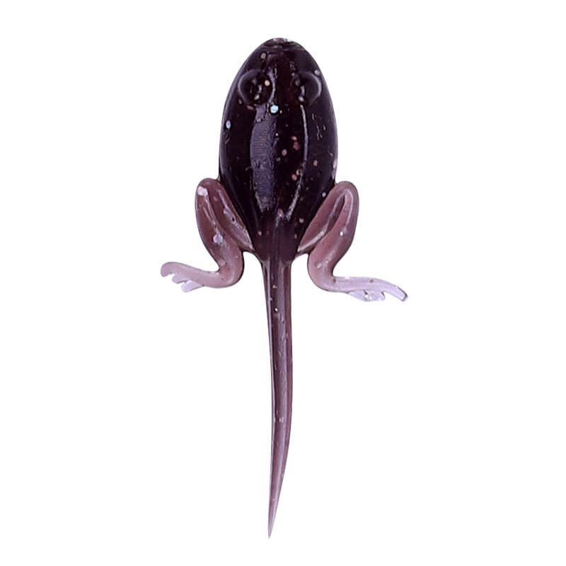 Lua tadpole soft bait Lua fake bait bionic frog soft bait Lua stream fishing bass cocked mouth horse mouth bionic bait 5