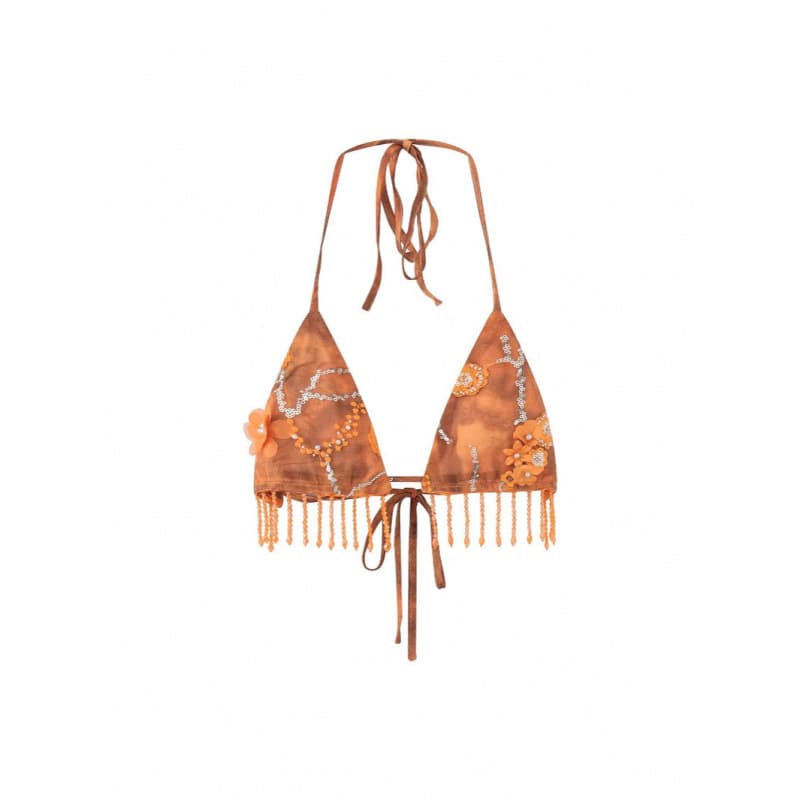 (Cross-border trading), summer beach swimwear with tassels, skirt, set 2