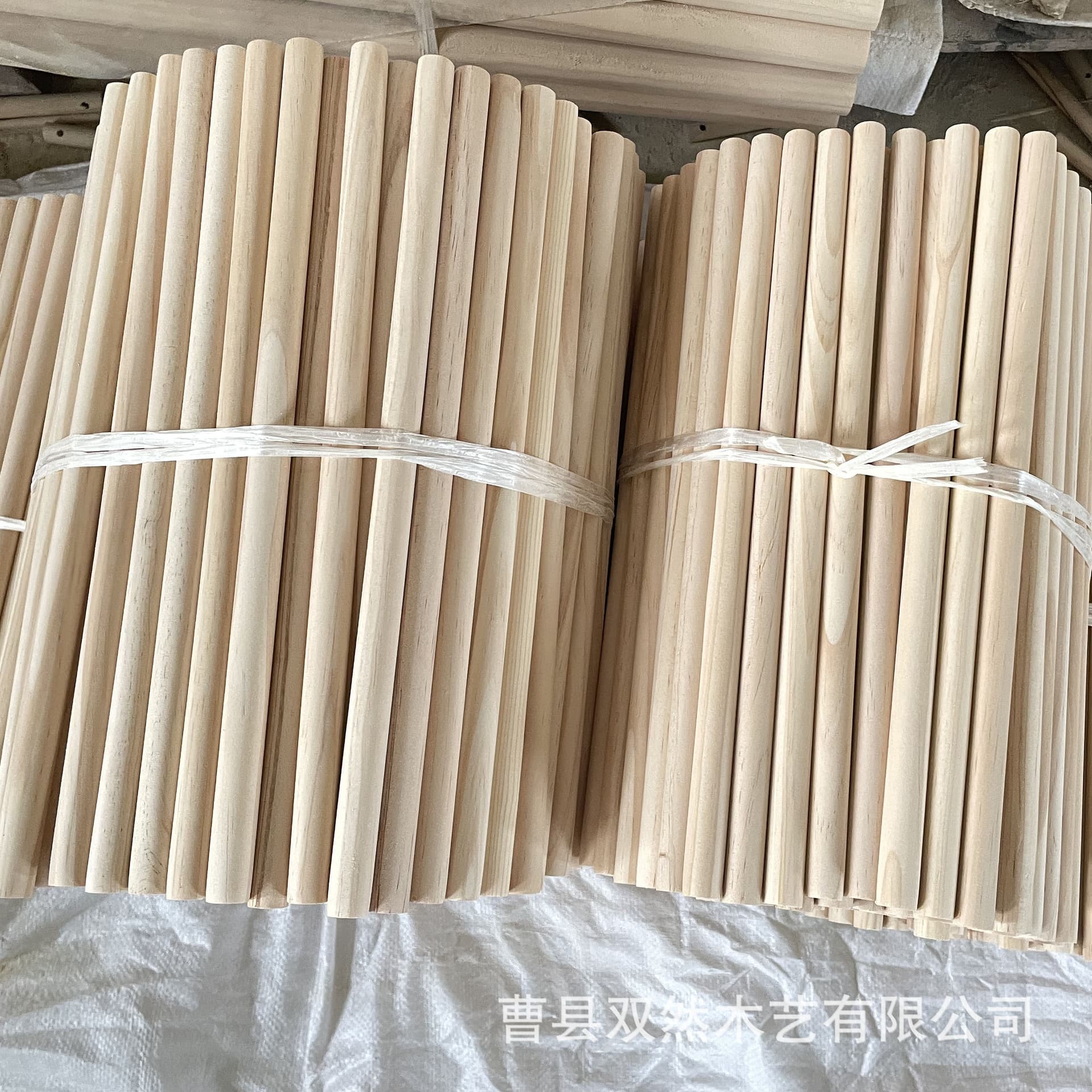 Round wooden sticks, round wooden strips, handmade cat nest accessories, handicraft accessories, home solid wood pine log stick manufacturers 3