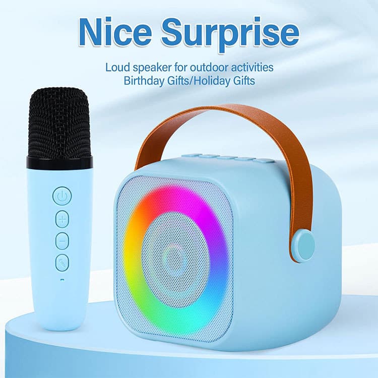 K29 karaoke singing bluetooth audio microphone family KTV karaoke family artifact birthday graduation gift 1