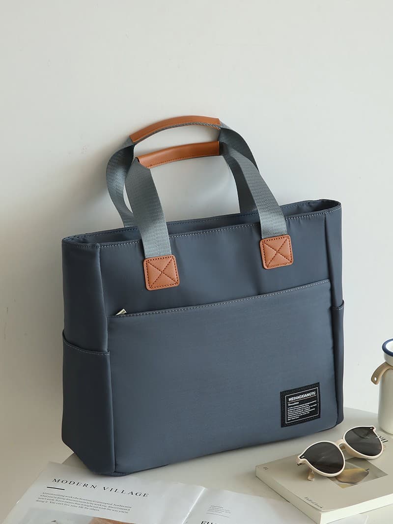 Shoulder bag, linen bag, laptop, oxford cloth, horizontal version, business version 1