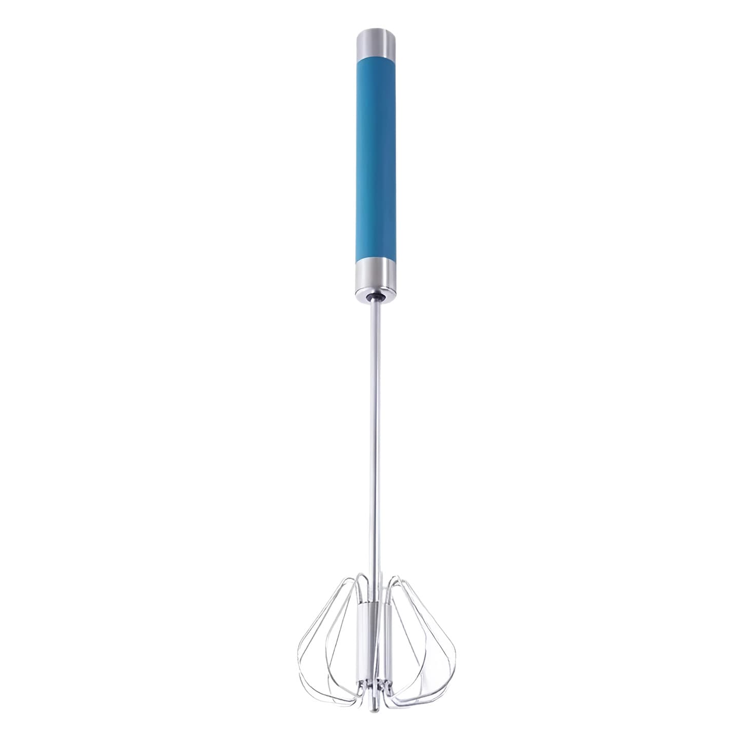 Egg beating stainless steel manual semi-automatic household handheld egg beating mixer baking tool mixer 5