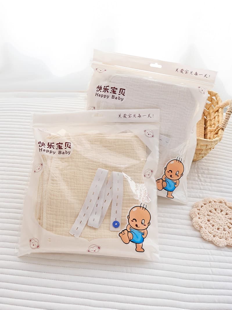 Children's cotton double-layer gauze diaper for new born, washable, water absorbent 2
