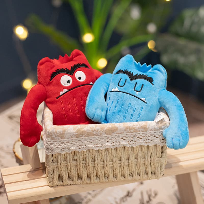 (Cross-border trading), funny emotional monster, plush doll, toy 3