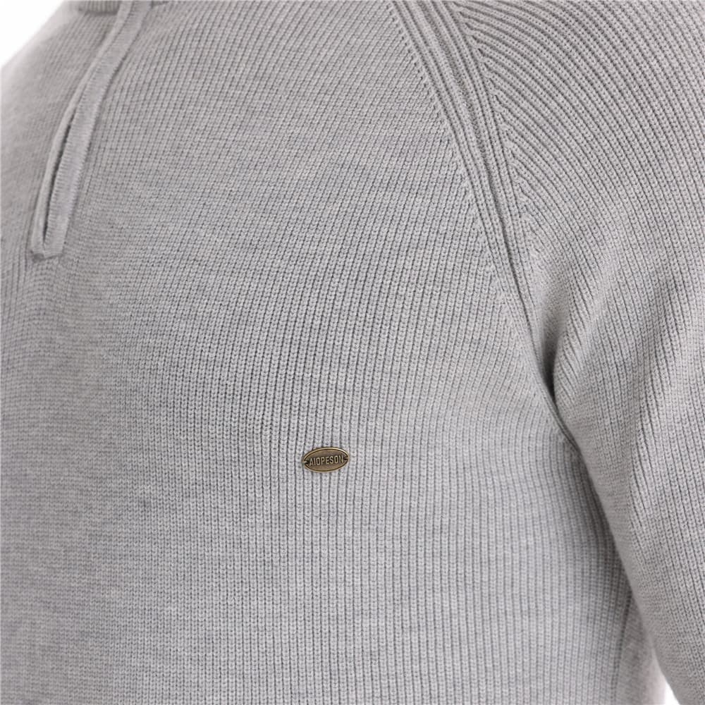 Demi-season universal long-sleeve, men's colored sweater for leisure, (Physicals) 4