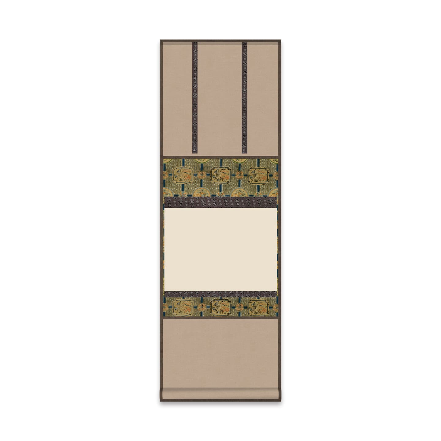 Song-style cultural and creative propaganda and mounted hanging scrolls blank rice paper scrolls cultural and creative rice paper hand scrolls customized free of mounting calligraphy and painting hand 5