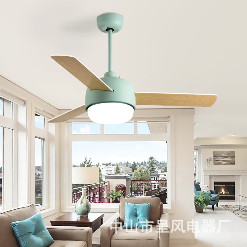 Air fan, industrial ceiling fan for living room for bedroom for children's room, Nordic style 3