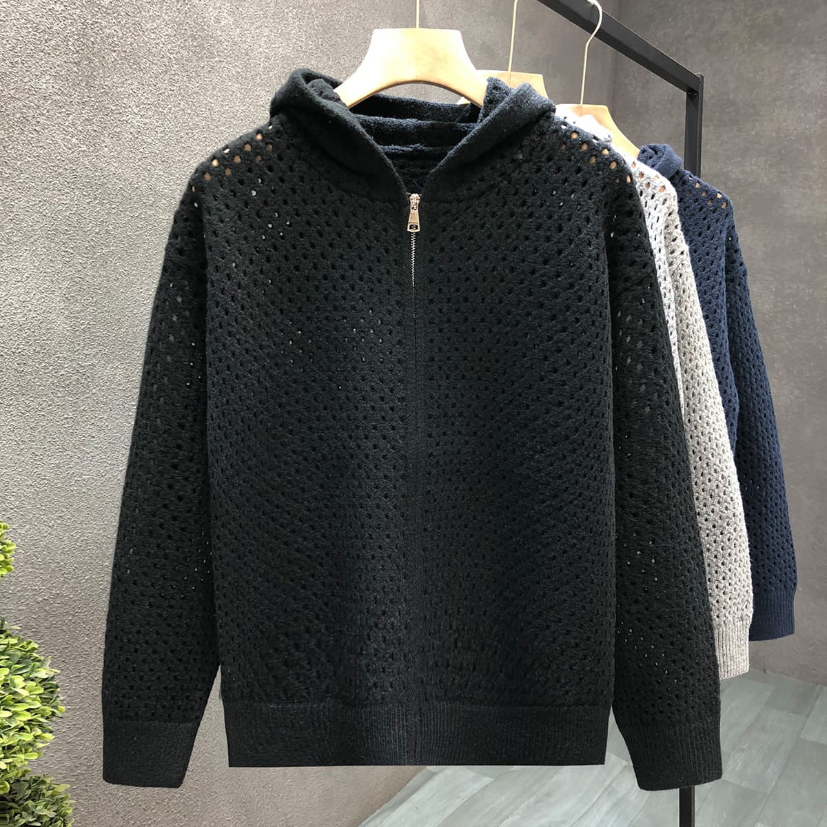 (Cross-border trading), (Wholesale), knitted hoody, autumn sweater, jacket, for beloved 3