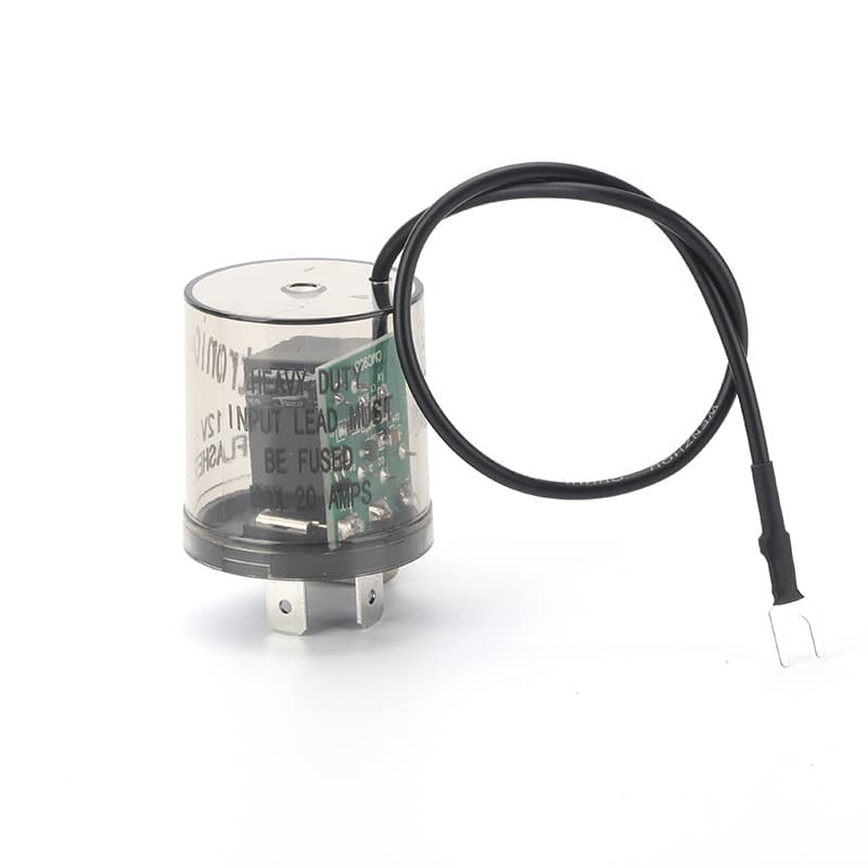Three-legged flasher automotive composite electronic flasher 12V24V three-legged truck universal automatic turn signal 2