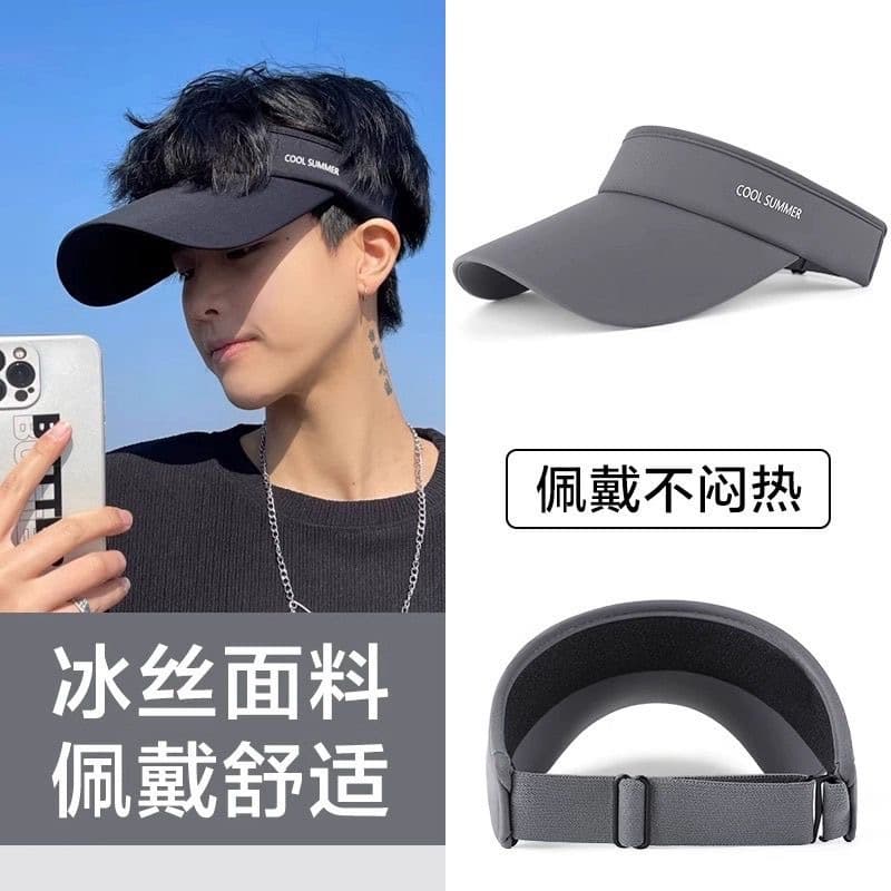 Men's summer travel sun hat solar-powered, UV protection 3