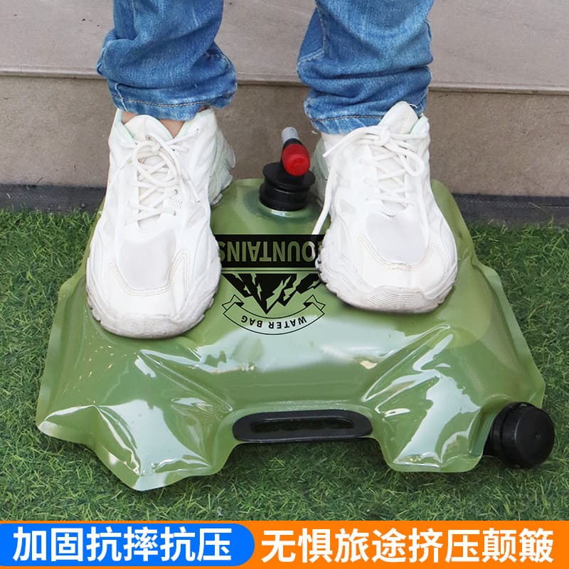 Handheld travel water container, climbing folding plastic equipment for camping 4