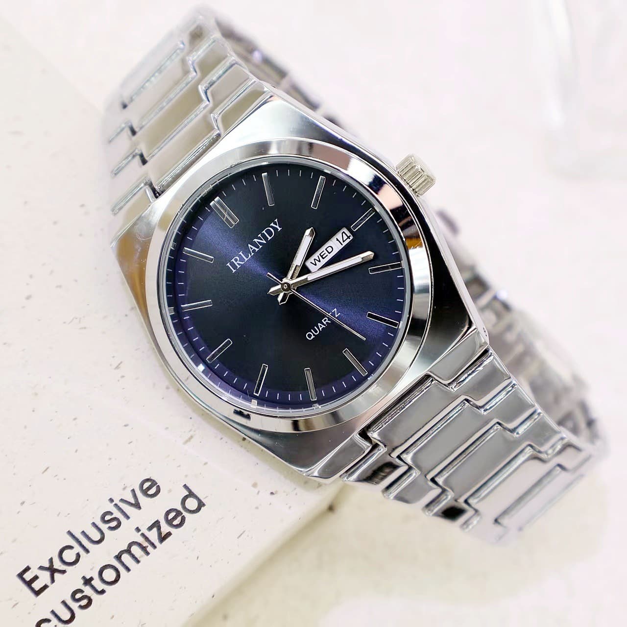 (Cross-border trading), waterproof fashionable swiss watch, trend calendar, men's watch, mechanical steel belt 4