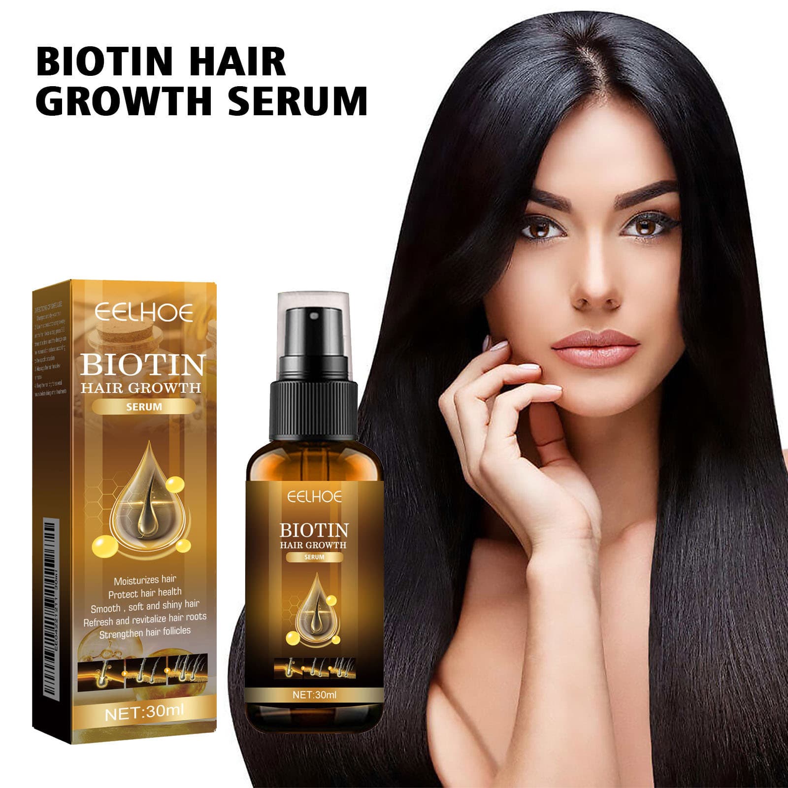 EELHOE Medical soft spray, nutritious conditioner, glow, shine on the skin, for every day 1