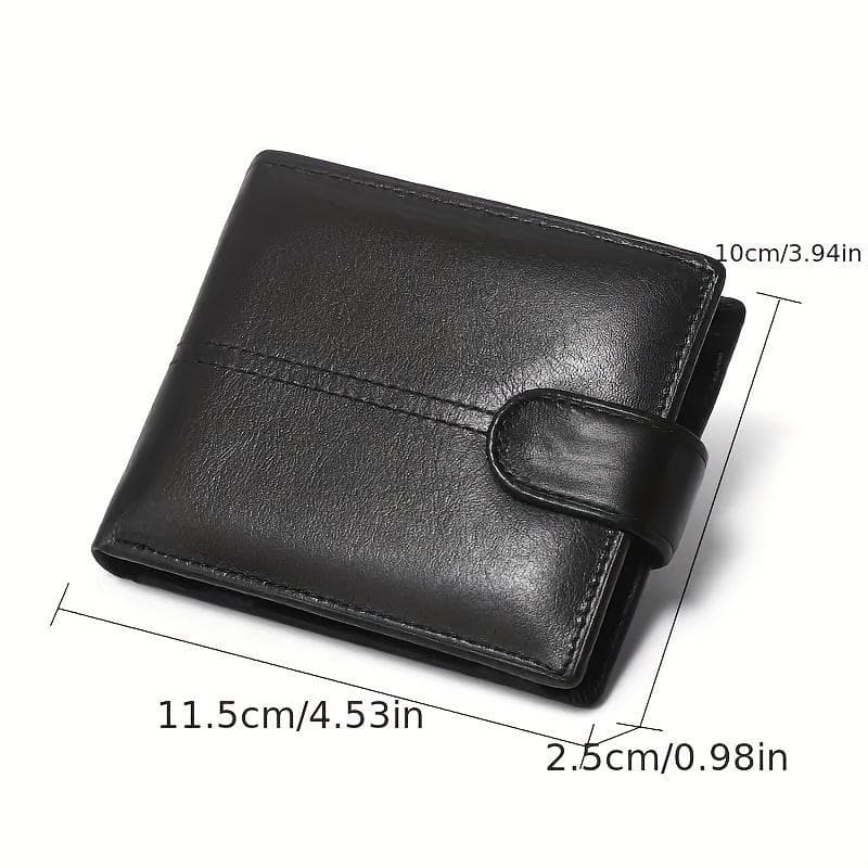Durable Build Vintage Men's Leather Wallet Premium Top Grain 3