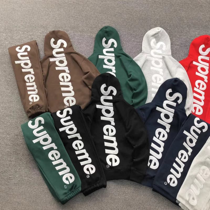 Cashew Flower Box Logo Hoodie Fleece Sweatshirt 1