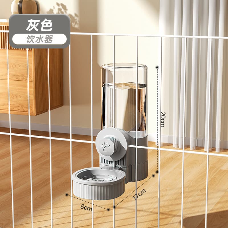 Drinking water bowl overturn hanging cat bowl pet cat food bowl cat hanging cage dog bowl dog bowl automatic feeding free shipping 8