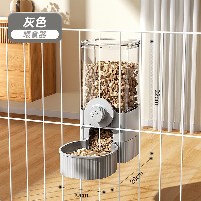 Drinking water bowl overturn hanging cat bowl pet cat food bowl cat hanging cage dog bowl dog bowl automatic feeding free shipping 9
