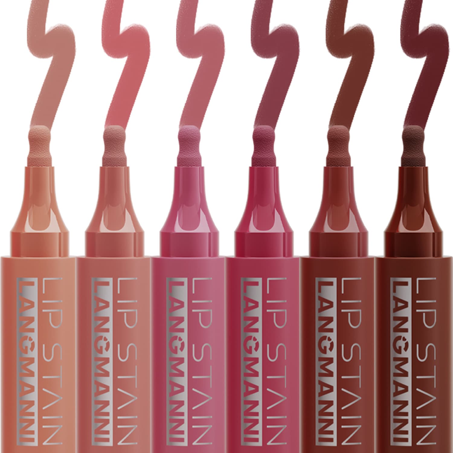 LANGMANNI Lip pencil, lip gloss, six colors 2