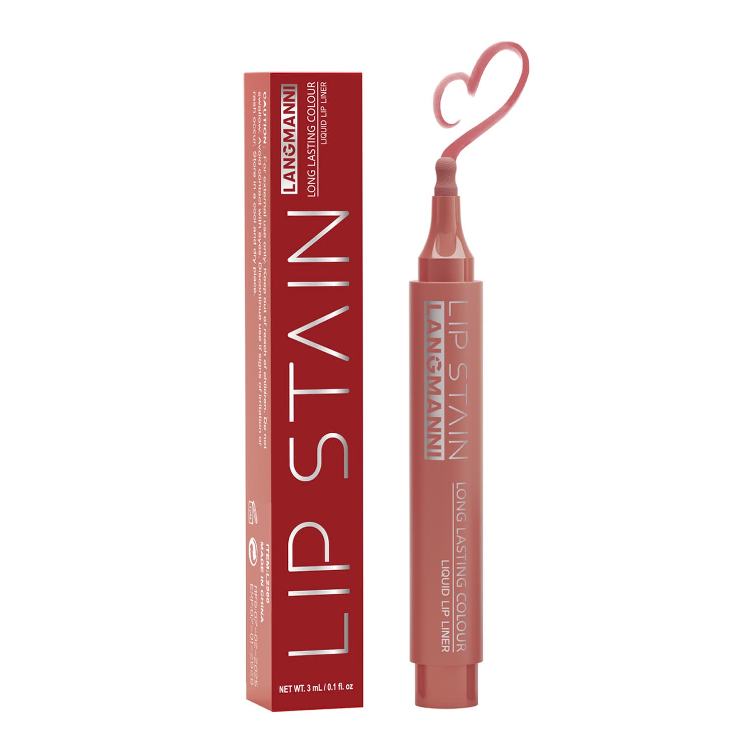 LANGMANNI Lip pencil, lip gloss, six colors 5