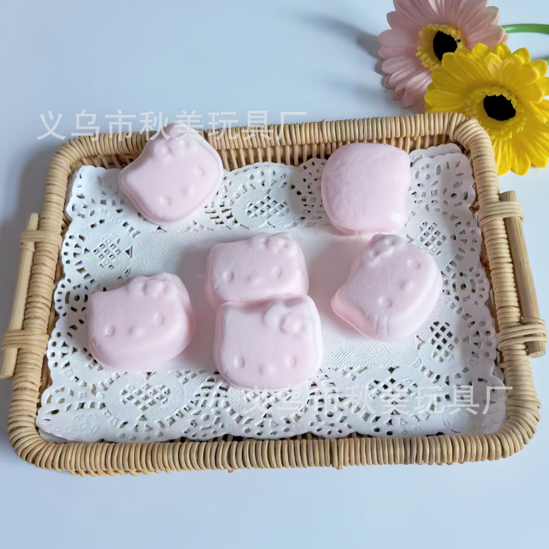 Food play, plasticine, slime, toy, kitten, anti-stress 4