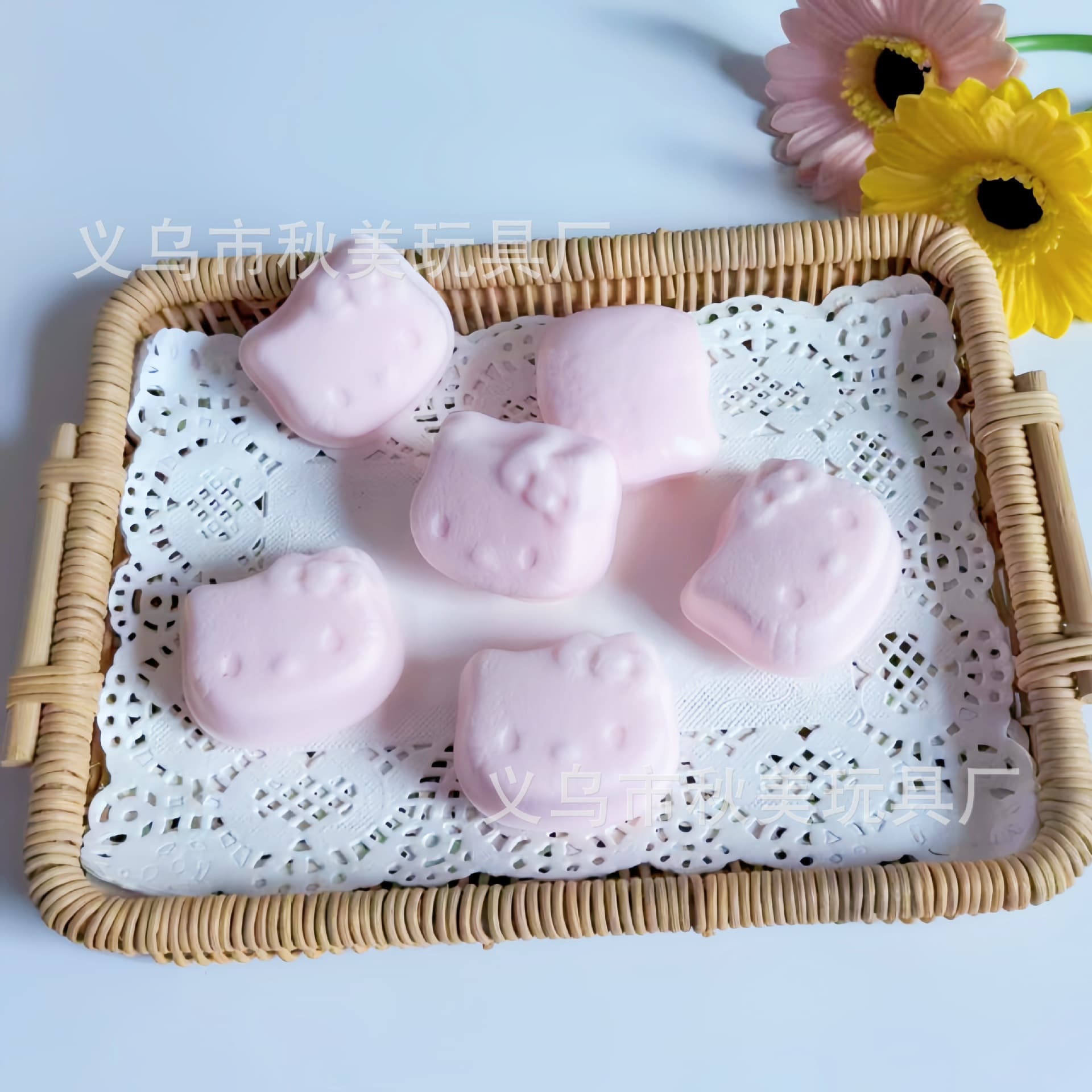 Food play, plasticine, slime, toy, kitten, anti-stress 1