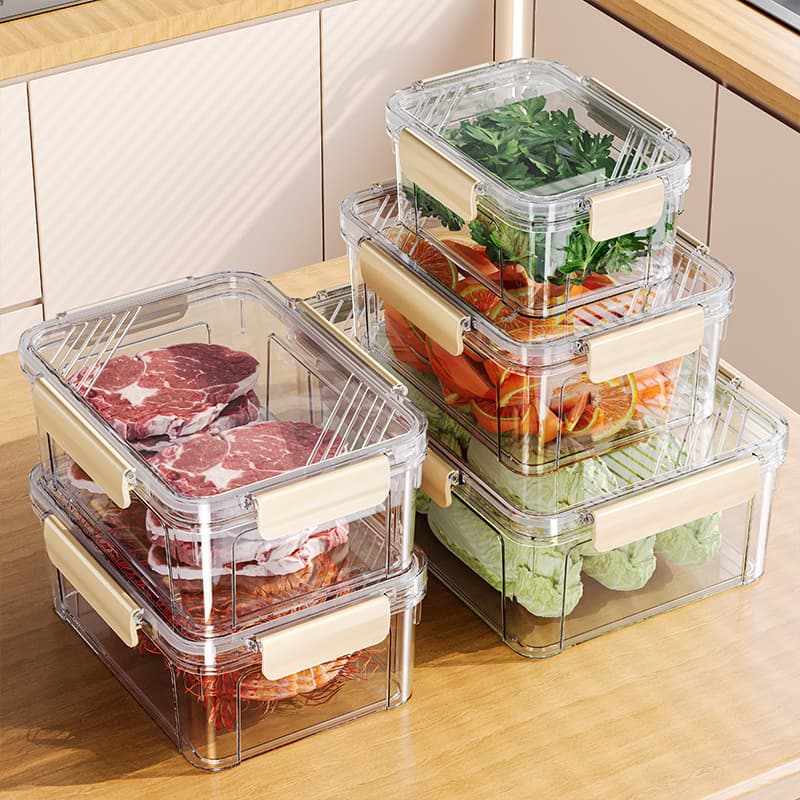 Refrigerator sealed storage and organization artifact food-grade frozen storage box frozen storage box fruit sealed box 1