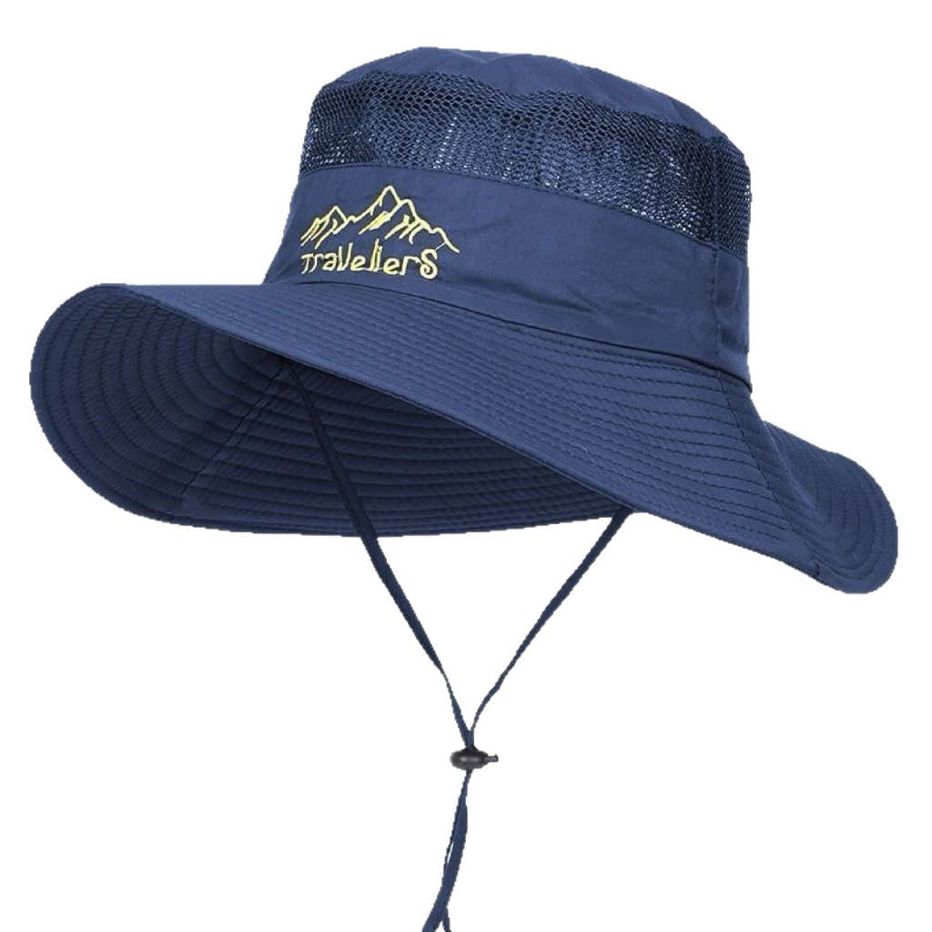 Men's summer travel sun hat outside climbing solar-powered, UV protection 5