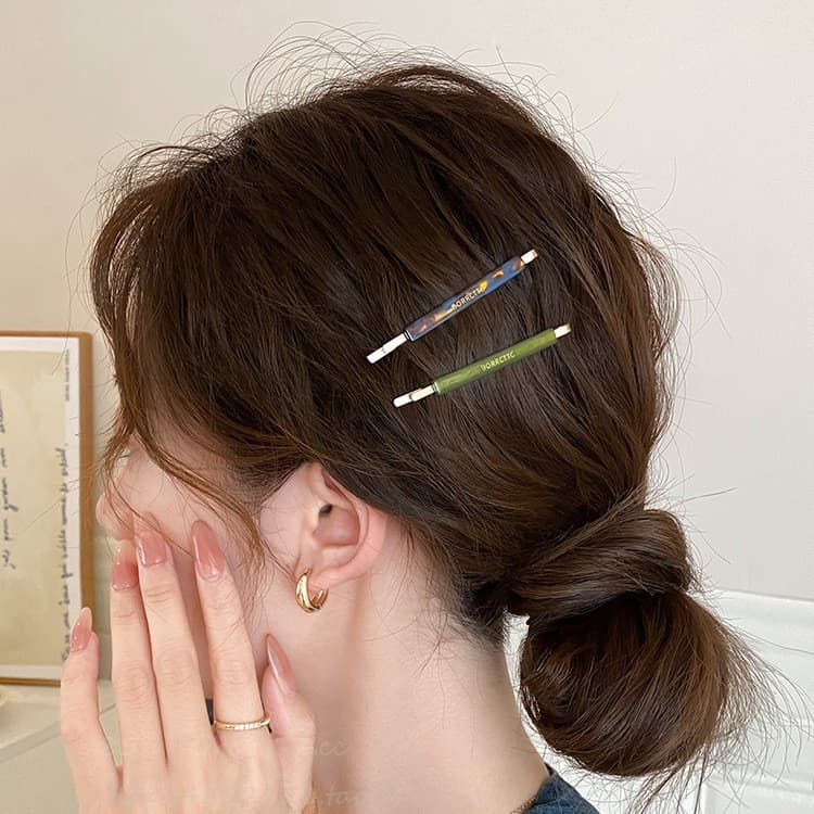 Non-slip hairgrip handmade, summer bangs, 2025 years
