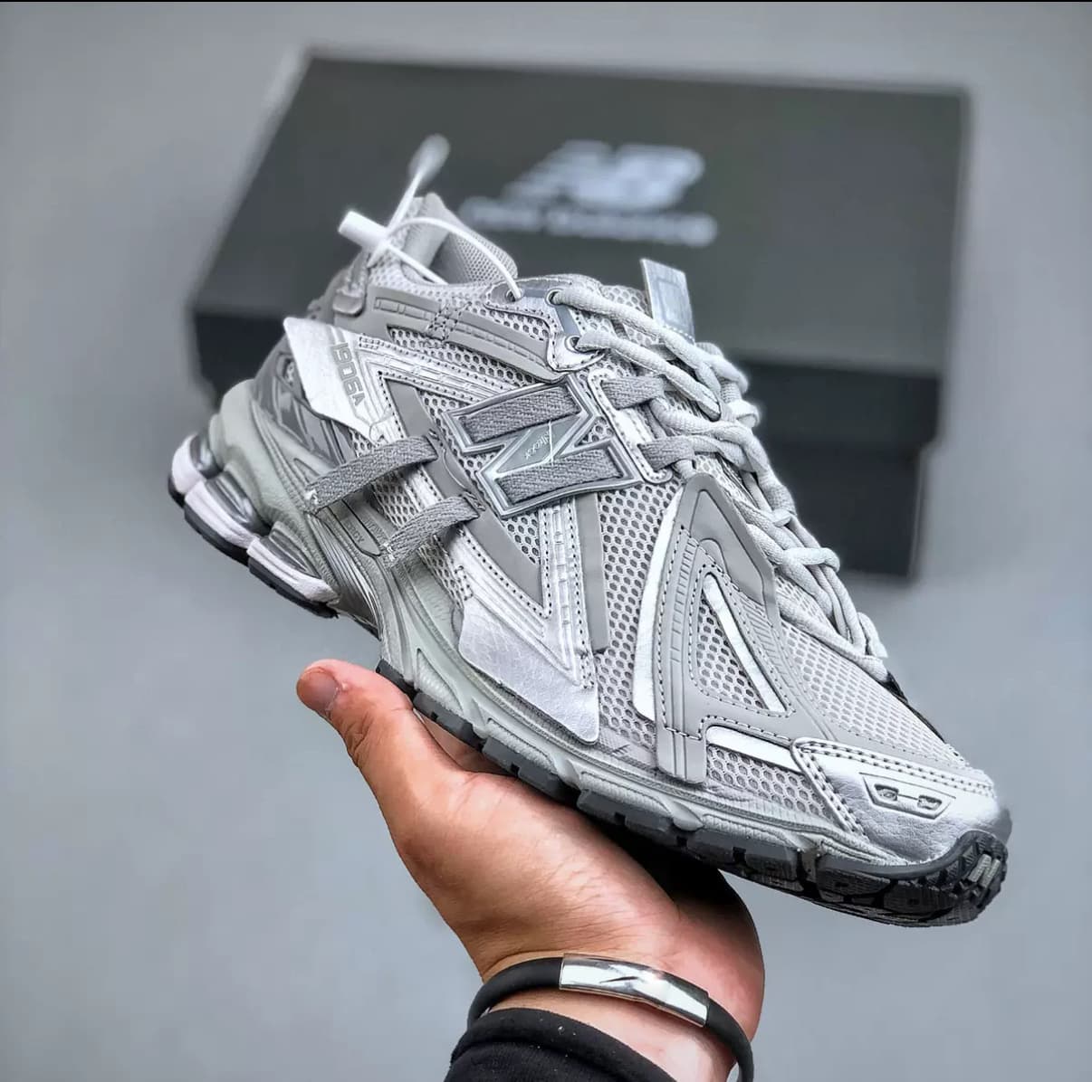 Pure original NB1906A old deconstructed streamer retro dad shoes couple cushioned breathable casual sports jogging shoes 4