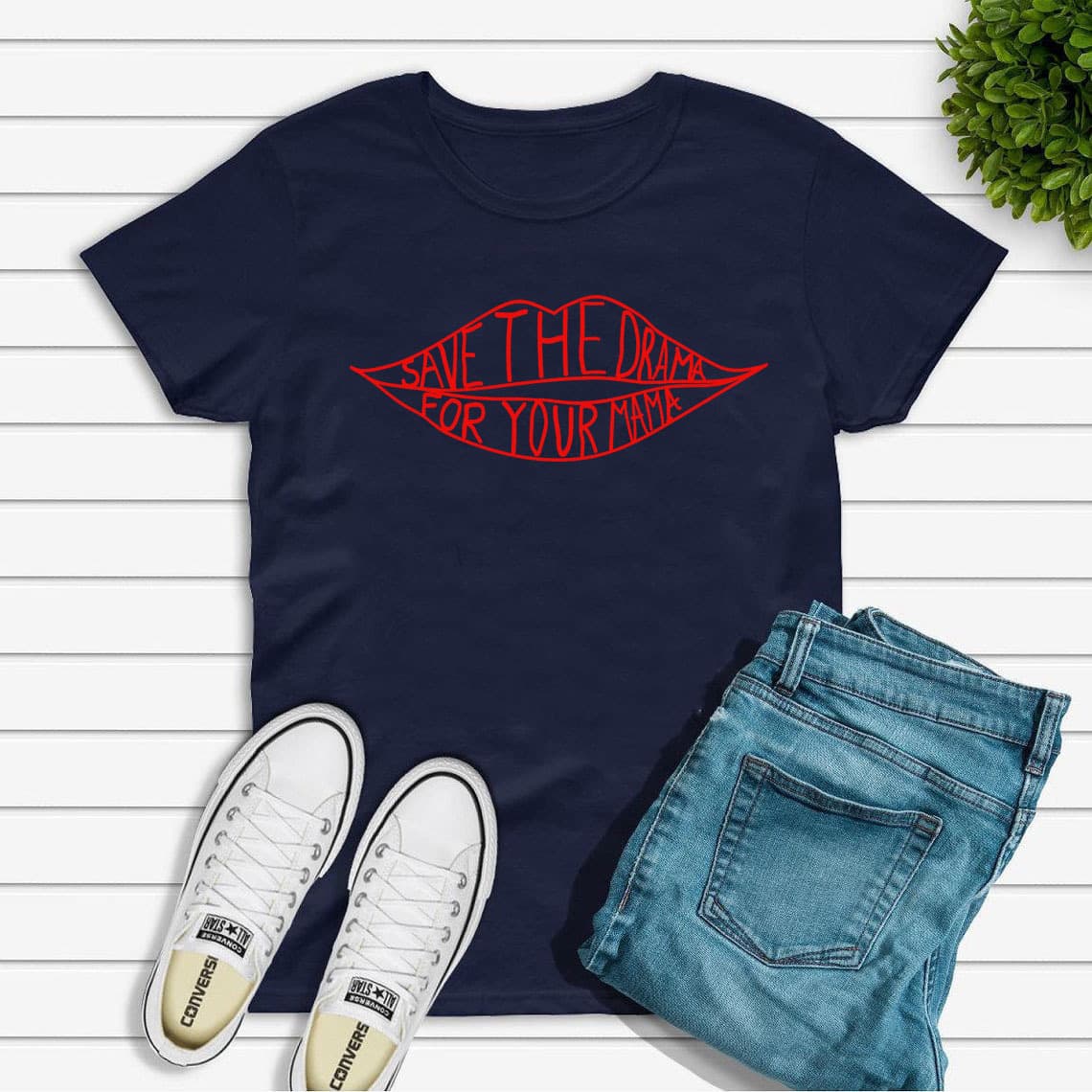 Green T-shirt for friend for men and women, print 5