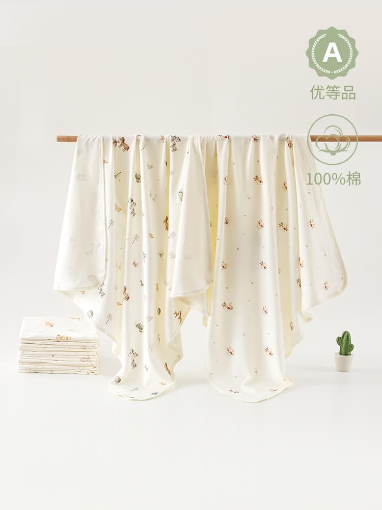 Cotton children's antibacterial duvet for new born for baby, 210 gram 1