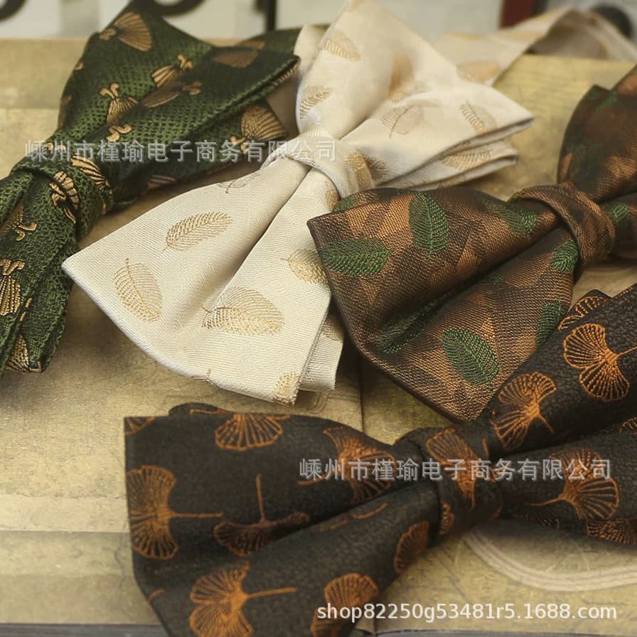 Retro casual bow tie with bow, classic suit jacket for events, accessory, Korean style 1
