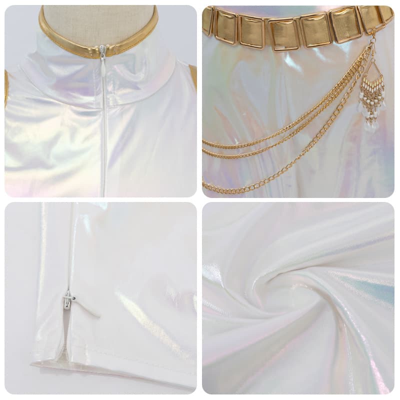 Halloween KPOP witch hunter group cos costume Rumi Zoimira singing costume cosplay costume KPOP clothes 3