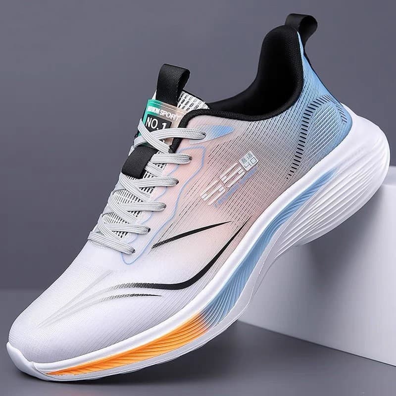 Men's Shoes 5 Running Shoes Summer New Mesh Anti-odor Shoes Breathable Dynamic Shoes Shock Absorption Lightweight Casual Running Shoes 4
