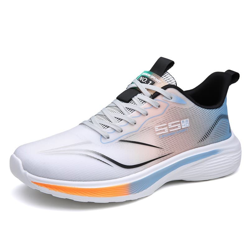 Men's Shoes 5 Running Shoes Summer New Mesh Anti-odor Shoes Breathable Dynamic Shoes Shock Absorption Lightweight Casual Running Shoes 5