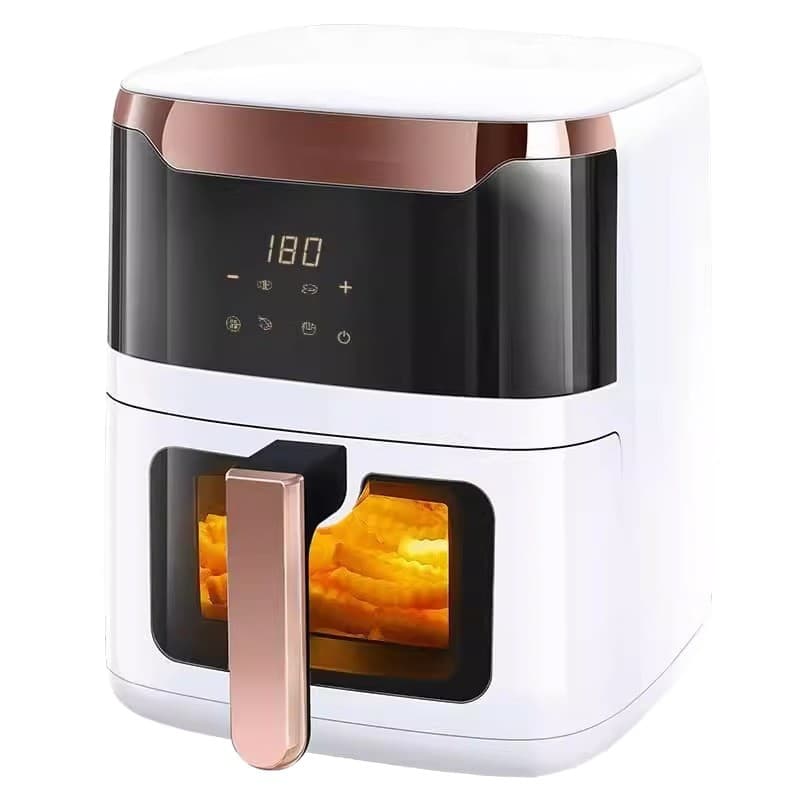 2025 new air fryer household visual intelligent large capacity flip-free oven electric fryer all-in-one machine wholesale 5