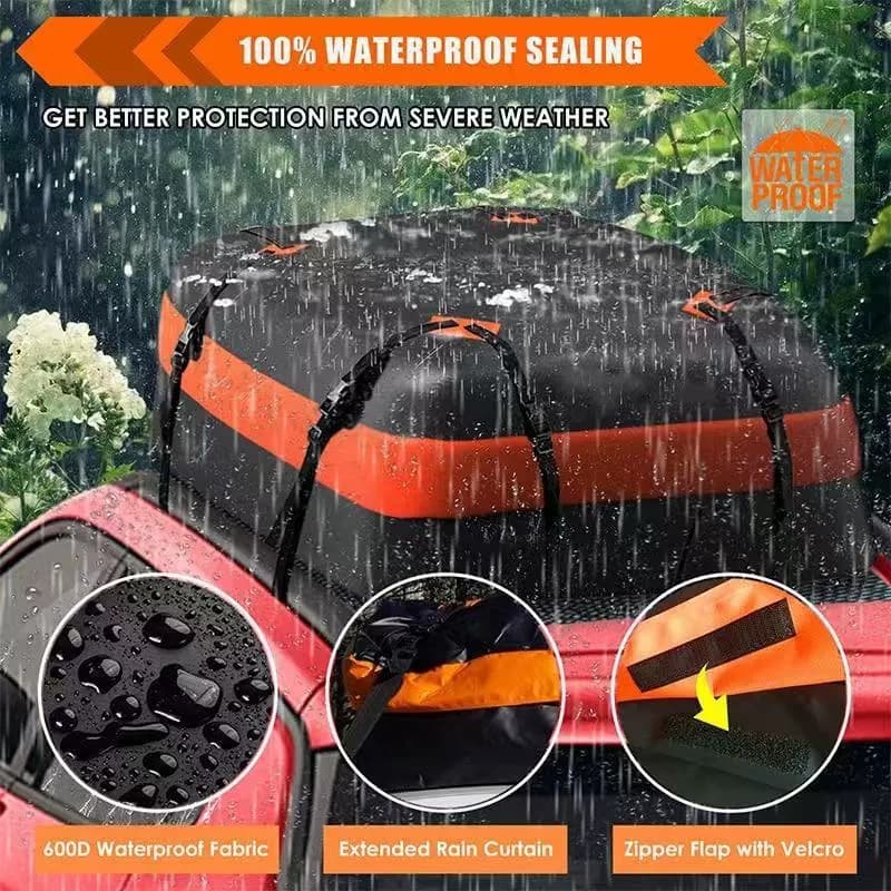 Capacious travel bag, wear-resistant suitcase, storage system, waterproof bag 1